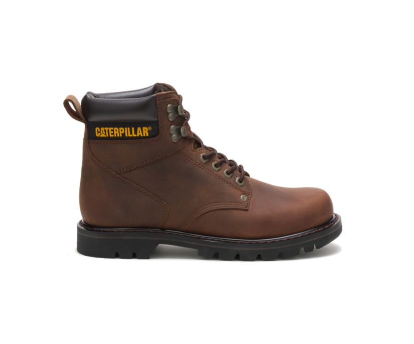 Caterpillar Second Shift - Sicherheitsstiefel Herren DunkelBraun - Schweiz LXJW-40289